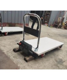 Xe nâng mặt bàn điện leo lên xe tải chiều cao nâng 1,1M tải nâng 200kg